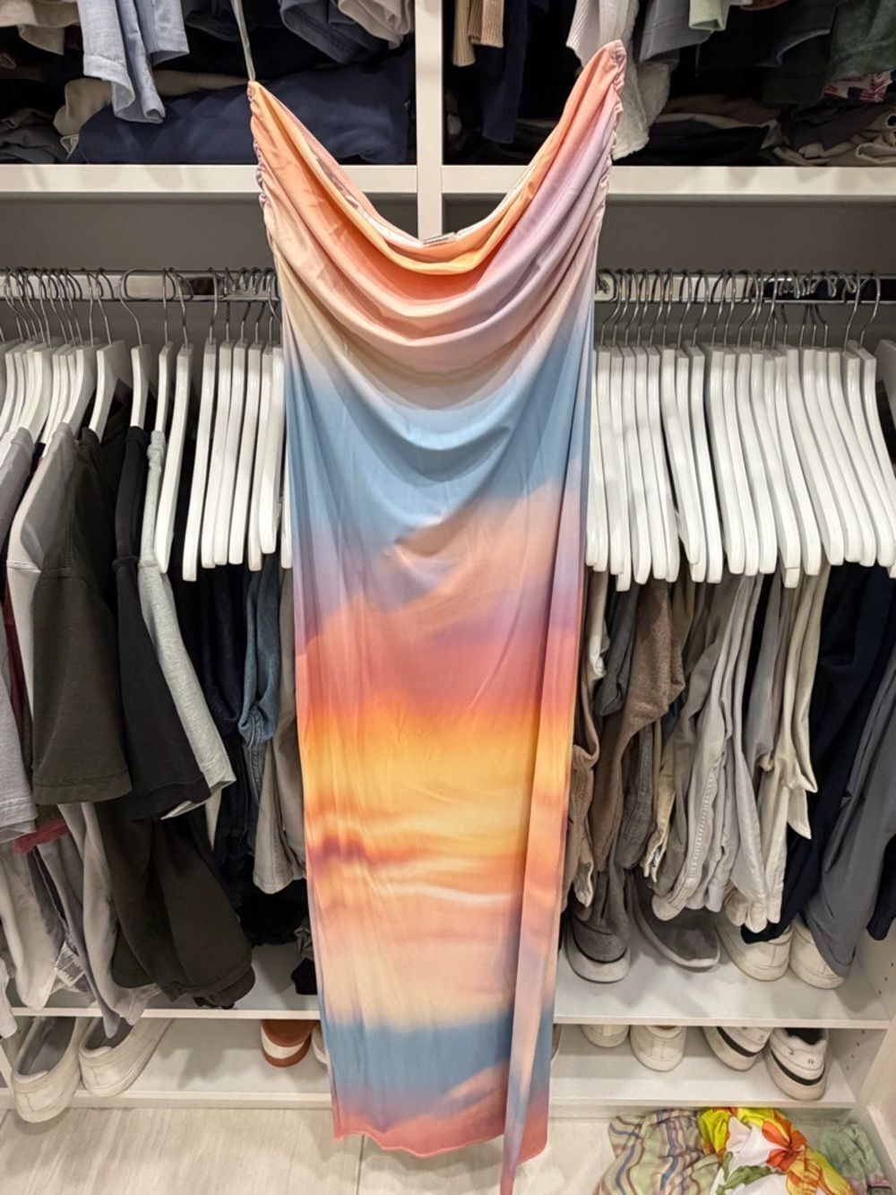 PQ Swim Sofia Strapless Cover-Up Maxi Dress - Picture 3 of 5
